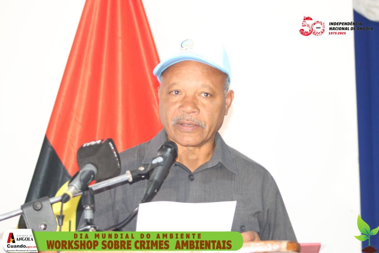 GOVERNO PROVINCIAL DO CUANDO REALIZA WORKSHOP SOBRE CRIMES AMBIENTAIS 
